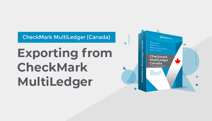 Exporting from MultiLedger Canada