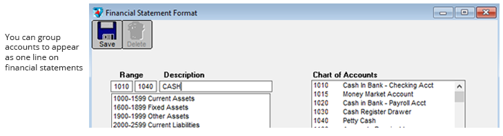 save financial statements format