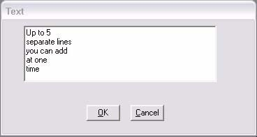 five line edit box
