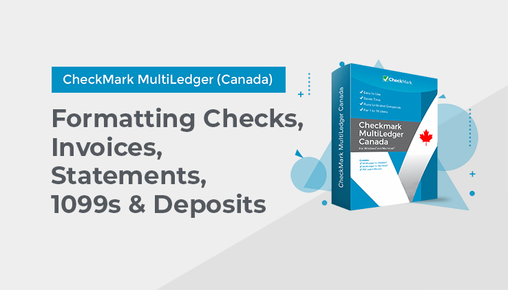 Formatting Cheques, Invoices, Statements
