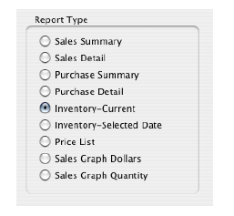 inventory reports type