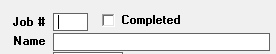 Enter Job Name