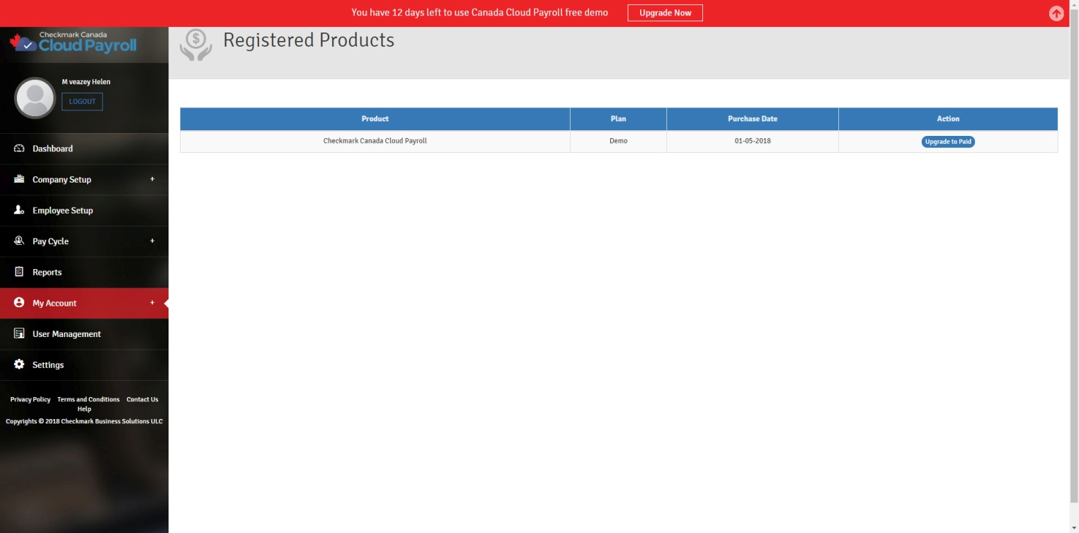 registered products