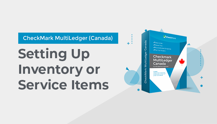 How to Set Up Inventory or Service Items in MultiLedger