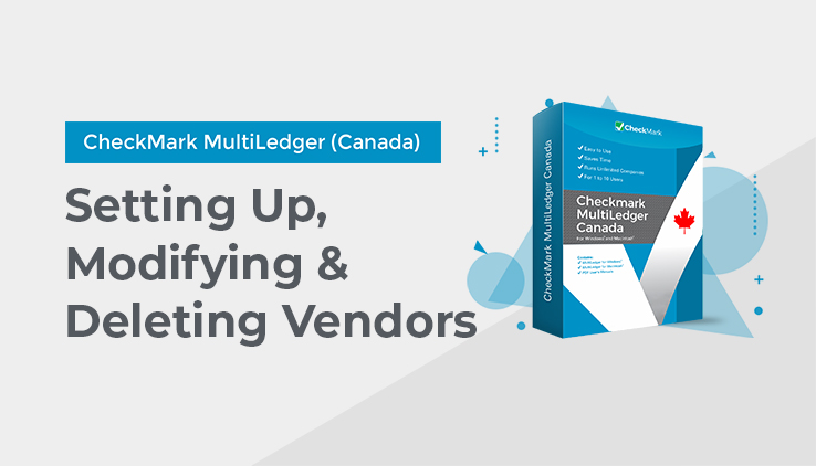 Set Up Modify & Delete Vendors