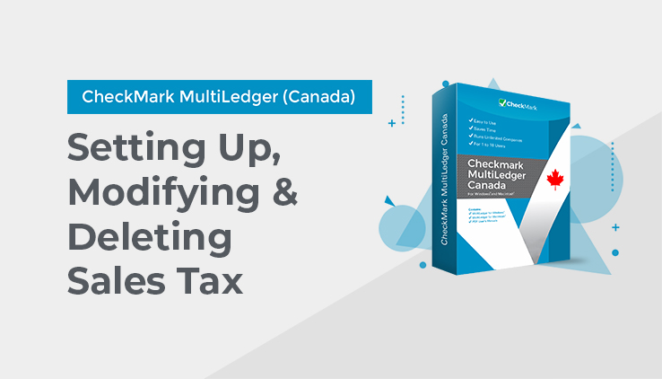Sales Tax Set Up