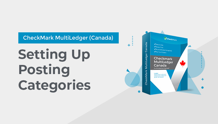 How to Set Up Posting Categories in MultiLedger