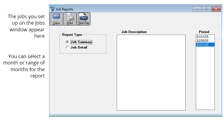 job report